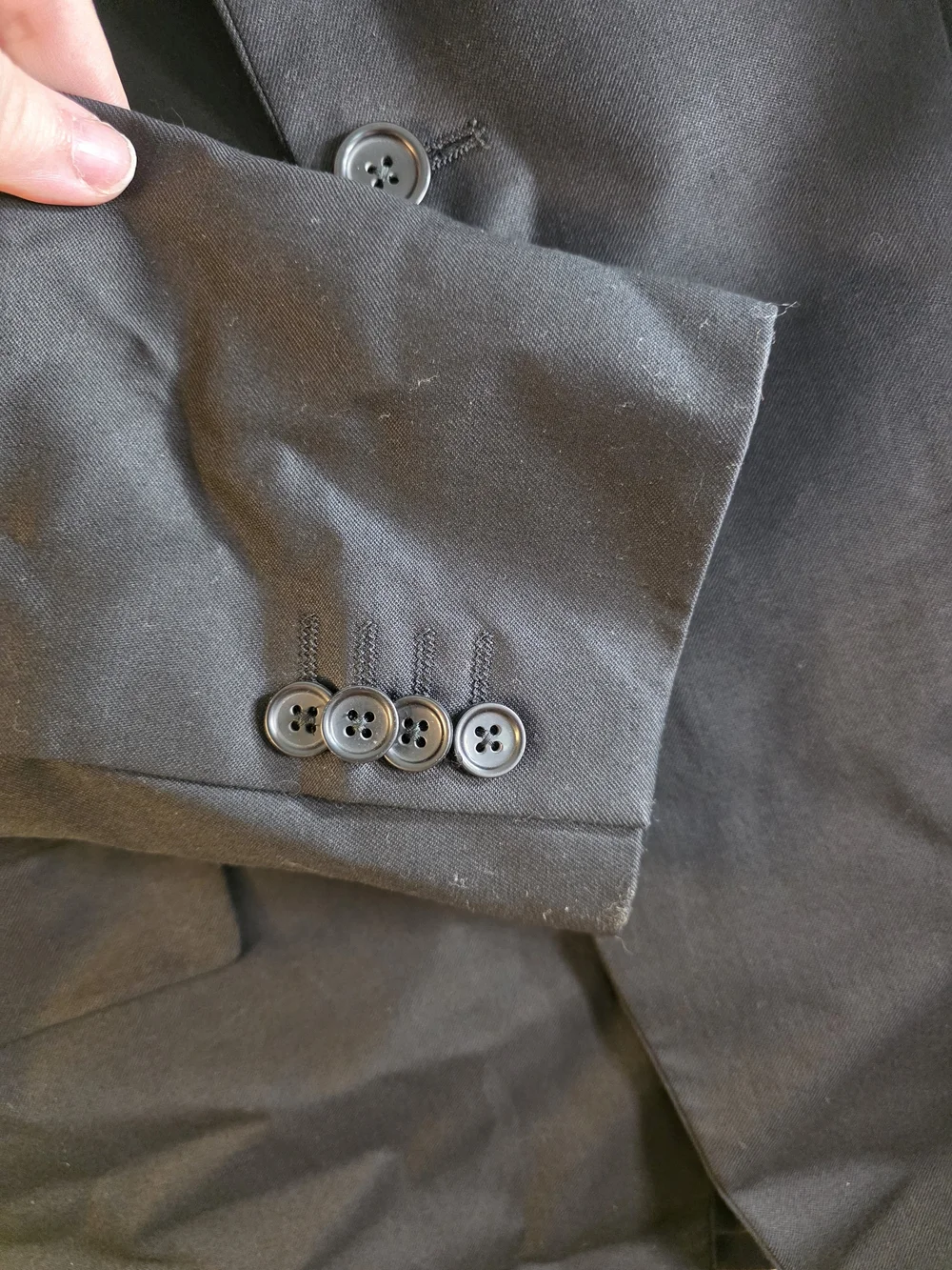 Banana Republic Black Sport Coat Blazer